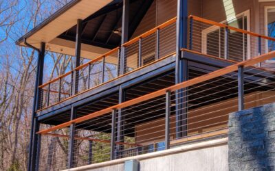 Elevate Your Home’s First Impression with Cable Railings to Improve Exterior Design